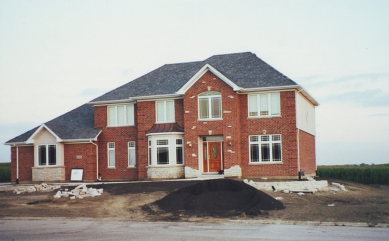 Custom Home Homer Glen Custom Home 2 Story Homer Glen Il.