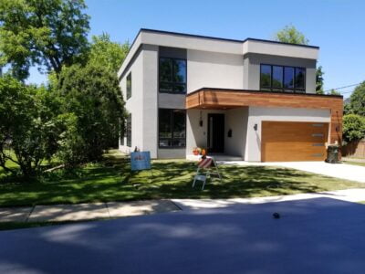 Contempory Style Home - C.A. Stevens Builders Inc.